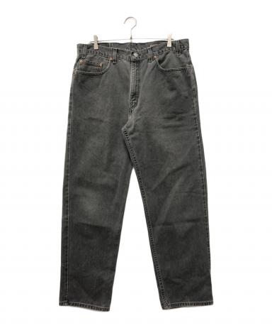 中古・古着通販】LEVI'S (リーバイス) 550先染めブラックデニムパンツ