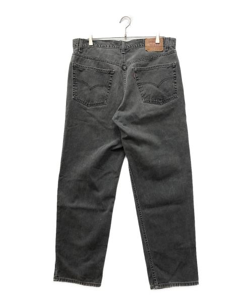 LEVI'S（リーバイス）LEVI'S (リーバイス) 550先染めブラックデニムパンツ ブラック サイズ:W38×L 32の古着・服飾アイテム