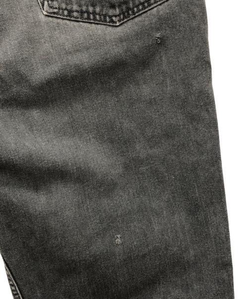 LEVI'S（リーバイス）LEVI'S (リーバイス) 550先染めブラックデニムパンツ ブラック サイズ:W38×L 32の古着・服飾アイテム
