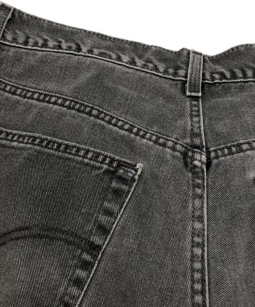 LEVI'S（リーバイス）LEVI'S (リーバイス) 550先染めブラックデニムパンツ ブラック サイズ:W38×L 32の古着・服飾アイテム