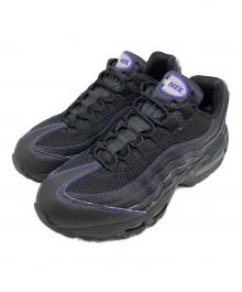 NIKE（ナイキ）の古着「Air Max 95 OG Big Bubble "Black/Persian Violet"」｜ブラック×ネイビー