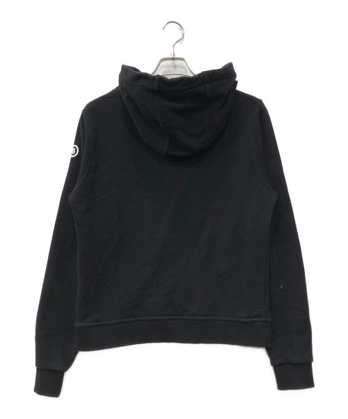 BURBERRY LONDON（バーバリーロンドン）BURBERRY LONDON (バーバリーロンドン) KINGDOMプリントパーカー ブラック サイズ:Sの古着・服飾アイテム