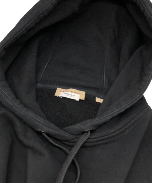 BURBERRY LONDON（バーバリーロンドン）BURBERRY LONDON (バーバリーロンドン) KINGDOMプリントパーカー ブラック サイズ:Sの古着・服飾アイテム