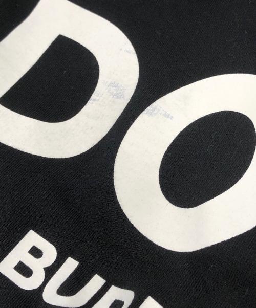 BURBERRY LONDON（バーバリーロンドン）BURBERRY LONDON (バーバリーロンドン) KINGDOMプリントパーカー ブラック サイズ:Sの古着・服飾アイテム