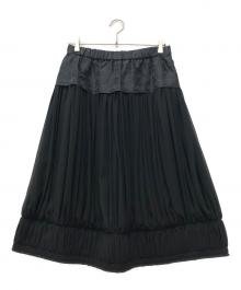 COMME des GARCONS COMME des GARCONS（コムデギャルソン コムデギャルソン）の古着「プリーツバルーンスカート」｜ブラック
