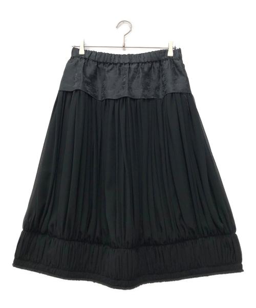 COMME des GARCONS COMME des GARCONS（コムデギャルソン コムデギャルソン）COMME des GARCONS COMME des GARCONS (コムデギャルソン コムデギャルソン) プリーツバルーンスカート ブラック サイズ:Sの古着・服飾アイテム