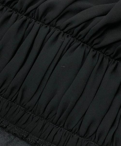 COMME des GARCONS COMME des GARCONS（コムデギャルソン コムデギャルソン）COMME des GARCONS COMME des GARCONS (コムデギャルソン コムデギャルソン) プリーツバルーンスカート ブラック サイズ:Sの古着・服飾アイテム