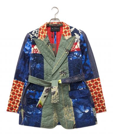 サチコ♥️ ⭐️ETRO エトロ　ニットジャケット　シングル　パッチワーク 3005020006404044_01_5991w.jpeg