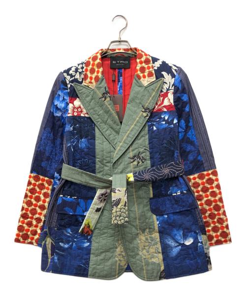 ETRO（エトロ）ETRO (エトロ) パッチワークキルティングジャケット マルチカラー サイズ:42の古着・服飾アイテム