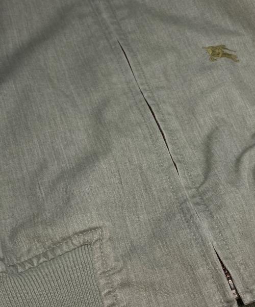 Burberry's（バーバリー）Burberry's (バーバリー) 刺繍ロゴブルゾン グレー サイズ:下記参照の古着・服飾アイテム