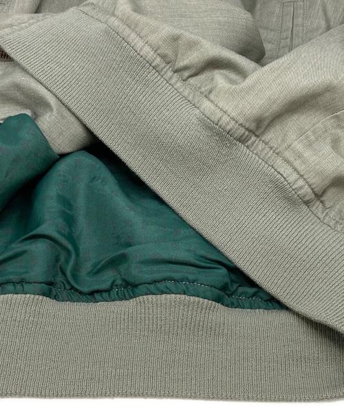 Burberry's（バーバリー）Burberry's (バーバリー) 刺繍ロゴブルゾン グレー サイズ:下記参照の古着・服飾アイテム