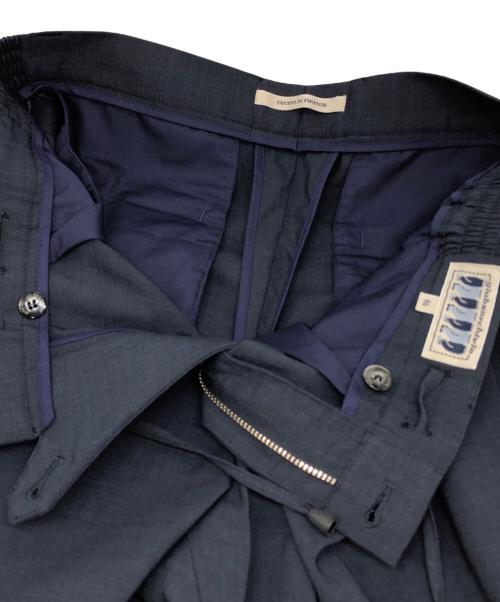 giab's ARCHIVIO（ジャブス アルキヴィオ）giab's ARCHIVIO (ジャブス アルキヴィオ) MASACCIO イージートラウザーパンツ ネイビー サイズ:46の古着・服飾アイテム