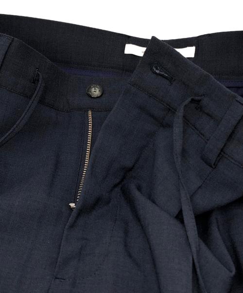 giab's ARCHIVIO（ジャブス アルキヴィオ）giab's ARCHIVIO (ジャブス アルキヴィオ) MASACCIO イージートラウザーパンツ ネイビー サイズ:46の古着・服飾アイテム