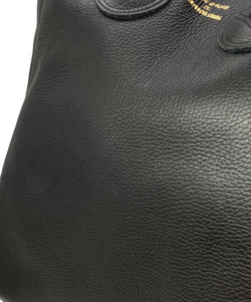 YOUNG & OLSEN The DRYGOODS STORE（ヤングアンドオルセン ザ ドライグッズストア）YOUNG & OLSEN The DRYGOODS STORE (ヤングアンドオルセン ザ ドライグッズストア) エンボスレザーレザートートバッグ ブラック サイズ:下記参照の古着・服飾アイテム