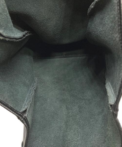 YOUNG & OLSEN The DRYGOODS STORE（ヤングアンドオルセン ザ ドライグッズストア）YOUNG & OLSEN The DRYGOODS STORE (ヤングアンドオルセン ザ ドライグッズストア) エンボスレザーレザートートバッグ ブラック サイズ:下記参照の古着・服飾アイテム