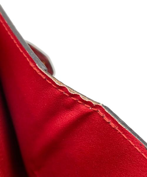 LOUIS VUITTON（ルイ ヴィトン）LOUIS VUITTON (ルイ ヴィトン) 2つ折り財布 ブラウン×レッド サイズ:下記参照の古着・服飾アイテム