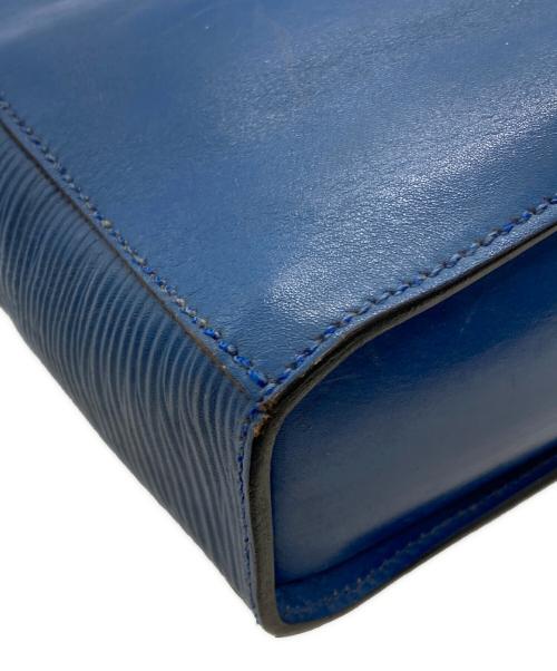 FENDI（フェンディ）FENDI (フェンディ) ギリシャモチーフ レザーワンショルダーバッグ ブルー サイズ:下記参照の古着・服飾アイテム