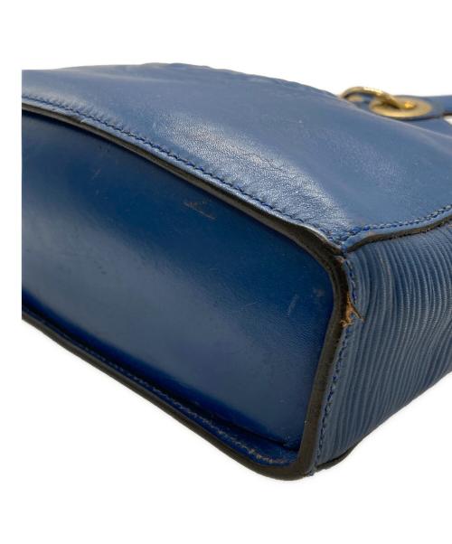 FENDI（フェンディ）FENDI (フェンディ) ギリシャモチーフ レザーワンショルダーバッグ ブルー サイズ:下記参照の古着・服飾アイテム