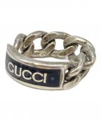 GUCCIグッチ）の古着「ゴルメットチェーンリング」｜シルバー