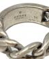 中古・古着 GUCCI (グッチ) ゴルメットチェーンリング シルバー サイズ:11号：13000円