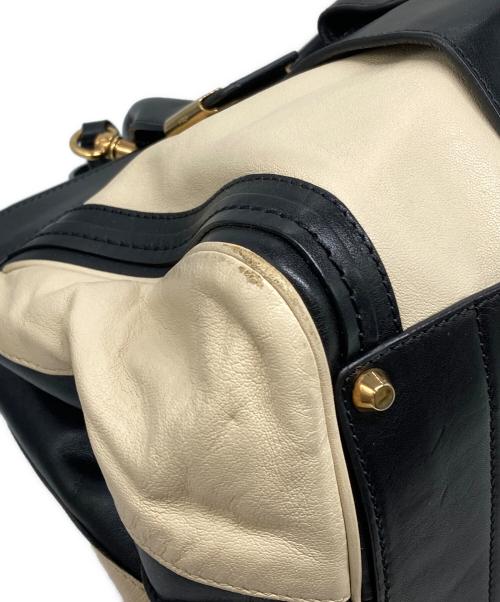 Chloe（クロエ）Chloe (クロエ) ALICE 2WAYハンドバッグ ベージュ×ブラック サイズ:下記参照の古着・服飾アイテム