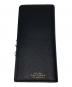 SMYTHSON（スマイソン）の古着「Panama Slim Coat Wallet With Coin Purse」｜ブラック