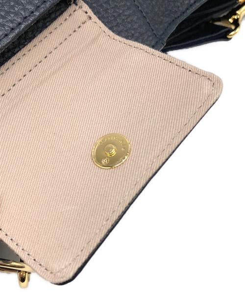 ATAO（アタオ）ATAO (アタオ) レザーショルダーバッグ ネイビー サイズ:下記参照の古着・服飾アイテム