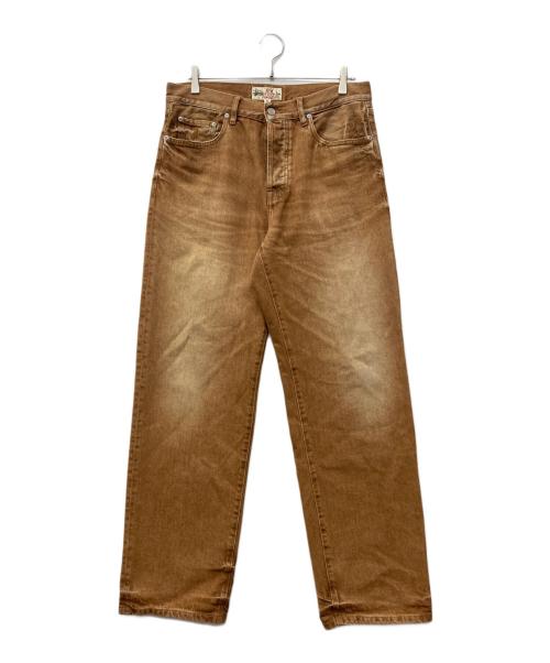 stussy（ステューシー）stussy (ステューシー) NEW CLASSIC JEAN DENIM ブラウン サイズ:32の古着・服飾アイテム