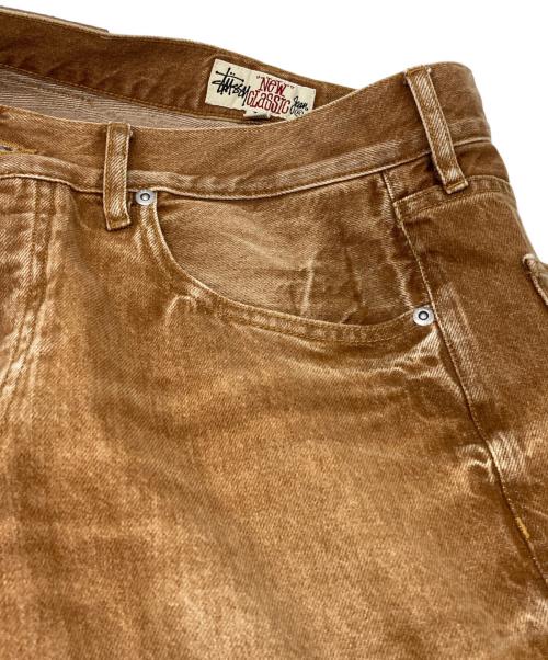 stussy（ステューシー）stussy (ステューシー) NEW CLASSIC JEAN DENIM ブラウン サイズ:32の古着・服飾アイテム