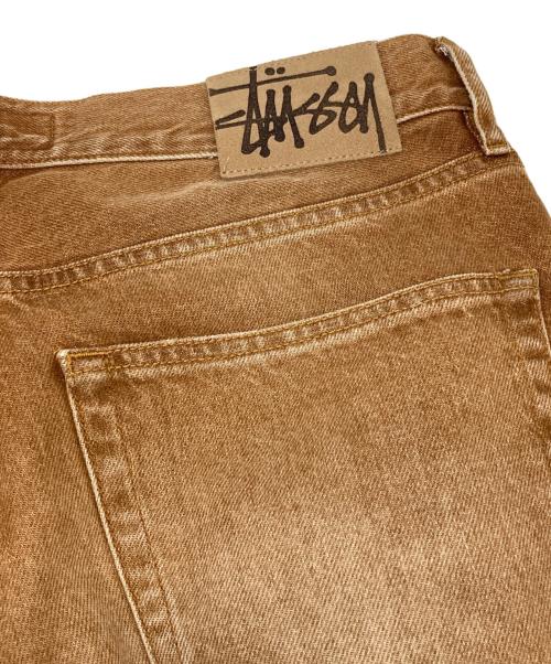 stussy（ステューシー）stussy (ステューシー) NEW CLASSIC JEAN DENIM ブラウン サイズ:32の古着・服飾アイテム