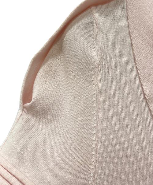 CHANEL（シャネル）CHANEL (シャネル) ココマークリブニットワンピース ピンク サイズ:36の古着・服飾アイテム