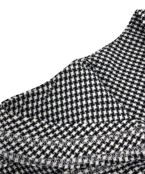 CHANEL（シャネル）CHANEL (シャネル) ハウンドトゥースココマークチュニック グレー サイズ:36の古着・服飾アイテム