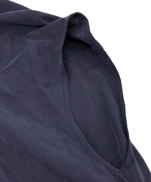 MICA&DEAL（マイカアンドディール）MICA&DEAL (マイカアンドディール) バンドカラーティアードワンピース ネイビー サイズ:FREEの古着・服飾アイテム