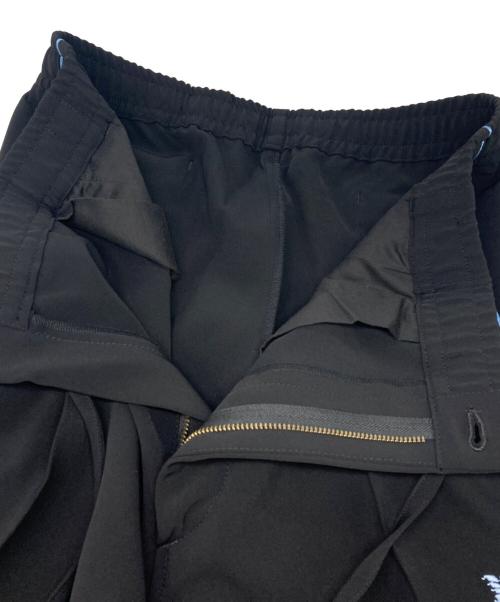 Needles（ニードルズ）Needles (ニードルズ) Piping Cowboy Pant ブラック×ブルー サイズ:Mの古着・服飾アイテム