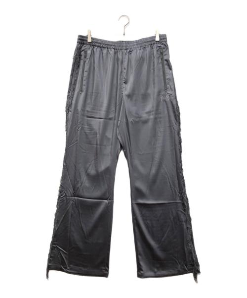 Needles（ニードルズ）Needles (ニードルズ) FRINGE BOOT-CUT TRACK PANT グレー サイズ:Lの古着・服飾アイテム