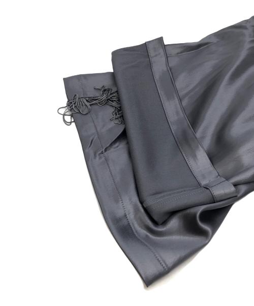 Needles（ニードルズ）Needles (ニードルズ) FRINGE BOOT-CUT TRACK PANT グレー サイズ:Lの古着・服飾アイテム