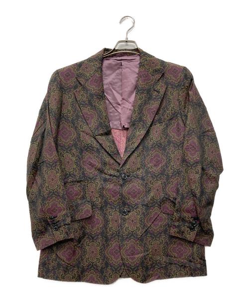 Needles（ニードルズ）Needles (ニードルズ) 2B JACKET グレー×パープル サイズ:Sの古着・服飾アイテム