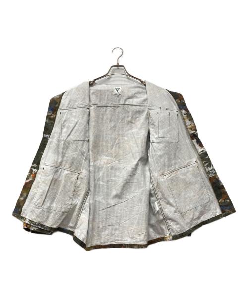 South2 West8（サウスツー ウエストエイト）south2 west8 (サウスツー ウエストエイト) MEN Jungle Fatigue Jacket グリーン サイズ:Mの古着・服飾アイテム