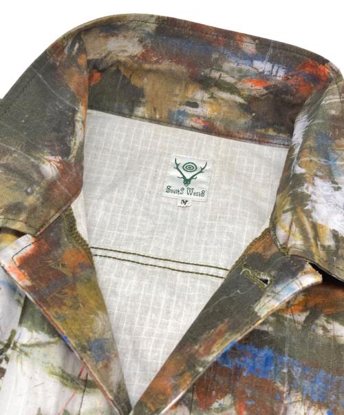 South2 West8（サウスツー ウエストエイト）south2 west8 (サウスツー ウエストエイト) MEN Jungle Fatigue Jacket グリーン サイズ:Mの古着・服飾アイテム
