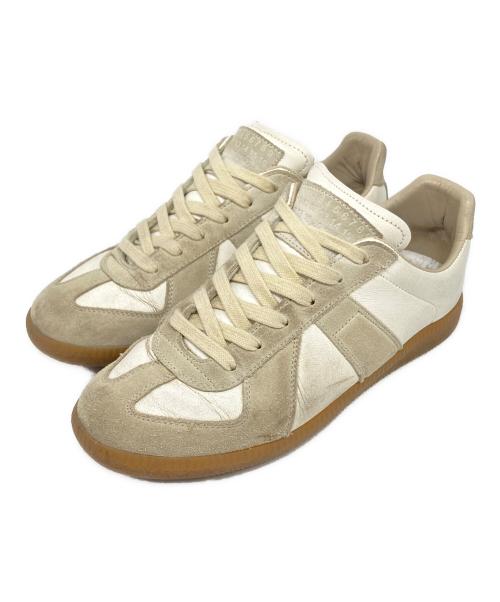 Maison Margiela（メゾンマルジェラ）Maison Margiela (メゾンマルジェラ) レプリカ ジャーマントレーナー ベージュ サイズ:36の古着・服飾アイテム