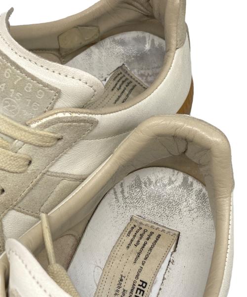 Maison Margiela（メゾンマルジェラ）Maison Margiela (メゾンマルジェラ) レプリカ ジャーマントレーナー ベージュ サイズ:36の古着・服飾アイテム