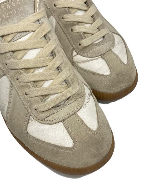 Maison Margiela（メゾンマルジェラ）Maison Margiela (メゾンマルジェラ) レプリカ ジャーマントレーナー ベージュ サイズ:36の古着・服飾アイテム