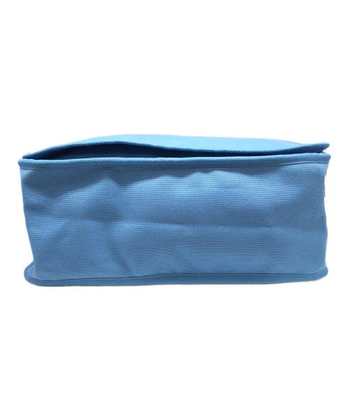 marimekko（マリメッコ）marimekko (マリメッコ) OLKALAUKKU URBAANI キャンバスフラップショルダーバッグ ブルー サイズ:下記参照 未使用品の古着・服飾アイテム