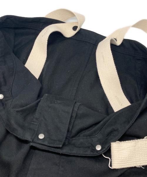 nest Robe（ネストローブ）nest Robe (ネストローブ) オーバーオール ブラック サイズ:Fの古着・服飾アイテム