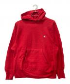 Championチャンピオン）の古着「80’S リバースウィーブプルオーバーパーカー」｜レッド