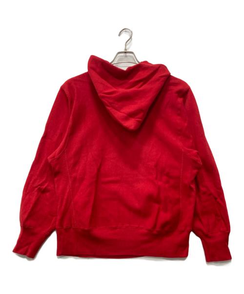 Champion（チャンピオン）Champion (チャンピオン) 80’S リバースウィーブプルオーバーパーカー レッド サイズ:Mの古着・服飾アイテム