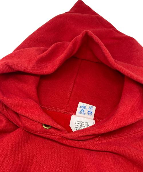 Champion（チャンピオン）Champion (チャンピオン) 80’S リバースウィーブプルオーバーパーカー レッド サイズ:Mの古着・服飾アイテム