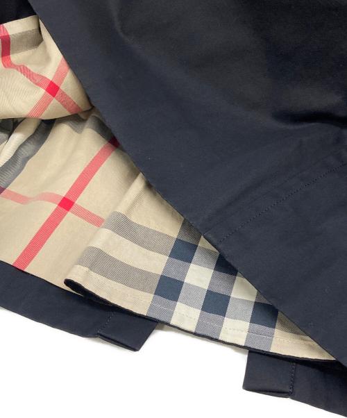 BURBERRY LONDON（バーバリーロンドン）BURBERRY LONDON (バーバリーロンドン) ノヴァチェックライナーシングルトレンチコート ブラック サイズ:Lの古着・服飾アイテム