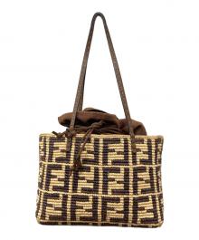FENDI（フェンディ）の古着「ロールスモール トートバッグ」｜ベージュ