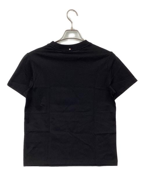 BOSS（ボス）BOSS (ボス) ロゴ エンベリッシュド クルーネック Tシャツ ブラック サイズ:SIZE Sの古着・服飾アイテム